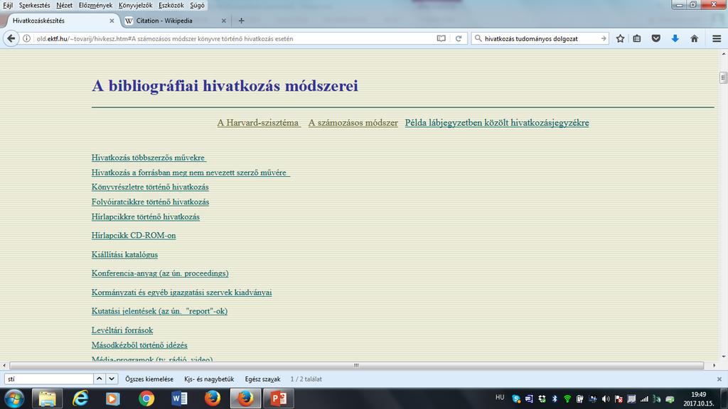 BIBLIOGRÁFIA FELHASZNÁLT IRODALOM ÉS