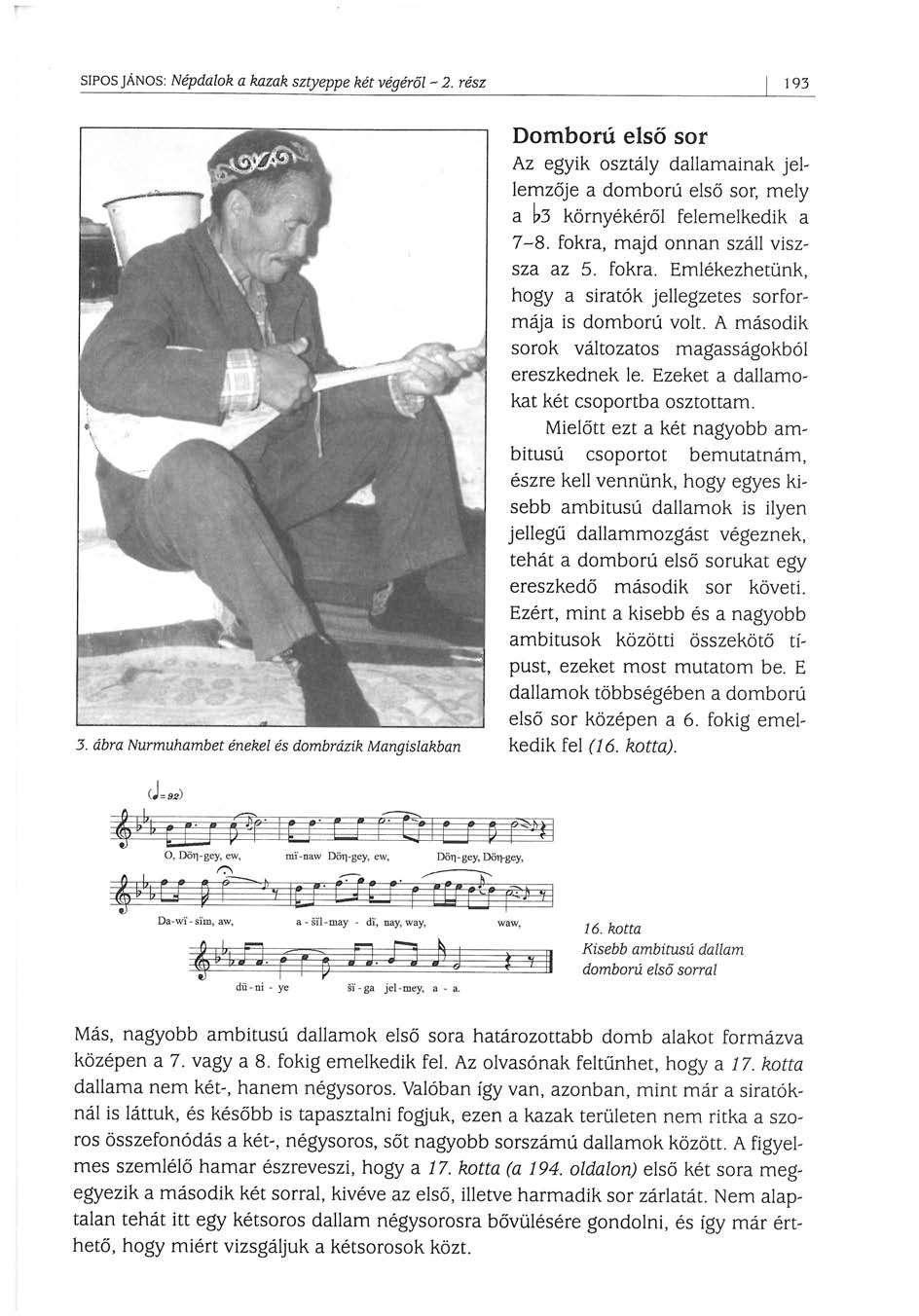 SÍPOS JÁNOS: Népdalok a kazak sztyeppe két végéről - 2. rész 3.