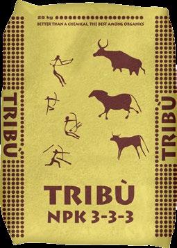 12% Nedvességtartalom 12% ph 7 TRIBÚ (3N 3P 2 0 5 3K 2 O + 0,5MgO) A TRIBÚ szarvasmarhatrágya ideális a talaj humuszanyaggal történő gazdagításához.
