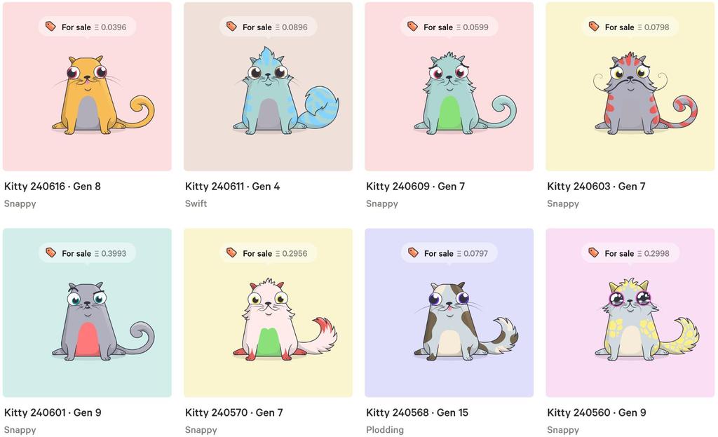 NON-FUNGIBLE CRYPTO COLLECTIBLES: