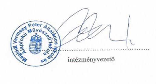 Maglódi Vermesy Péter Általános Iskola és Alapfokú Művészeti Iskola Beszámoló a 2016