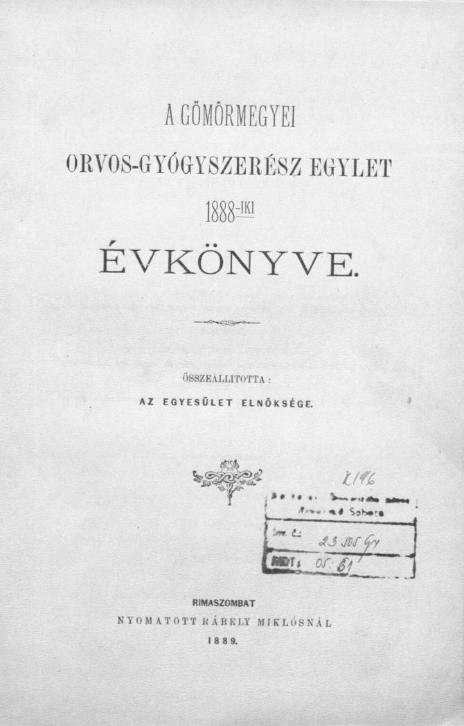 lekára/lekárov, ktoré sa zaoberali zdravotníckymi zariadeniami (kúpele, nemocnice) či inými zaujímavosťami v danom meste. V r.