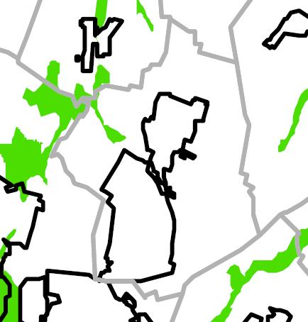3.4 Kozármisleny Várost érintő Térségi övezetek Az alábbi 3.4.1.1-3.4.2.2 ábrák szerinti térségi övezetek tényleges kiterjedését jelen dokumentáció V-2 jelű, 3.4.3 sz. ábrája mutatja be. 3.4.1 Az Országos Területrendezési terv (OTrT) szerint: Országos ökológiai hálózat Vonatkozó előírások (OTrT) 13.