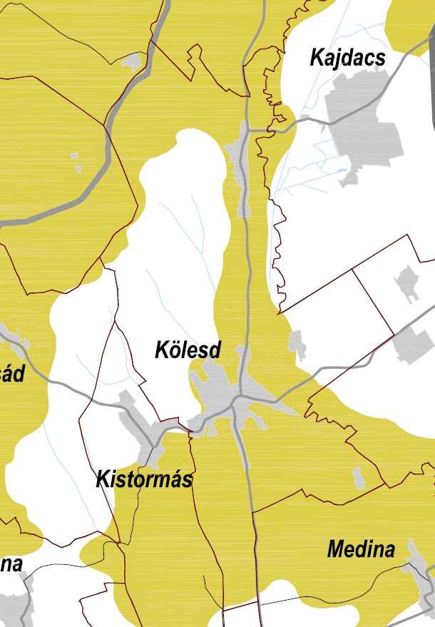 Tájképvédelmi szempontból kiemelten kezelendő terület 14/A (1) A tájképvédelmi szempontból kiemelten kezelendő terület övezete területét a kiemelt térségi és megyei területrendezési terv és annak