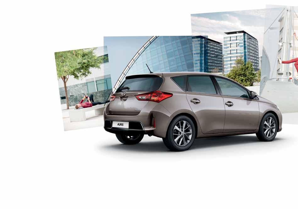 Auris. Egy újszerű perspektíva. Formaterv Készen áll bármire ez a Toyota Auris új, dinamikusabb formatervezéssel kialakított dizájnjának üzenete.