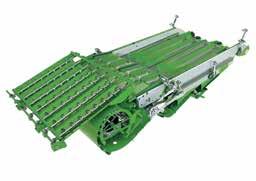 John Deere 8R W kombájnok traktorok NÖVELT SZALMARÁZÓLÁDA-FELÜLET KATEGÓRIÁJÁBAN A LEGNAGYOBB ROSTAFELÜLET INTELLIGENS FUNKCIÓK GYORS BEÁLLÍTÁSÚ CSÉPLÉSFOKOZÓ NAGY ÁTMÉRŐJŰ CSÉPLŐDOB 10 VERŐLÉCCEL A