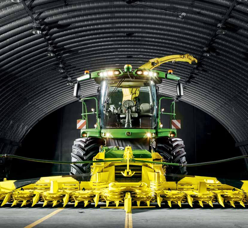John Deere önjáró szecskázók KIVÁLÓ SZECSKAMINŐSÉG ÉS