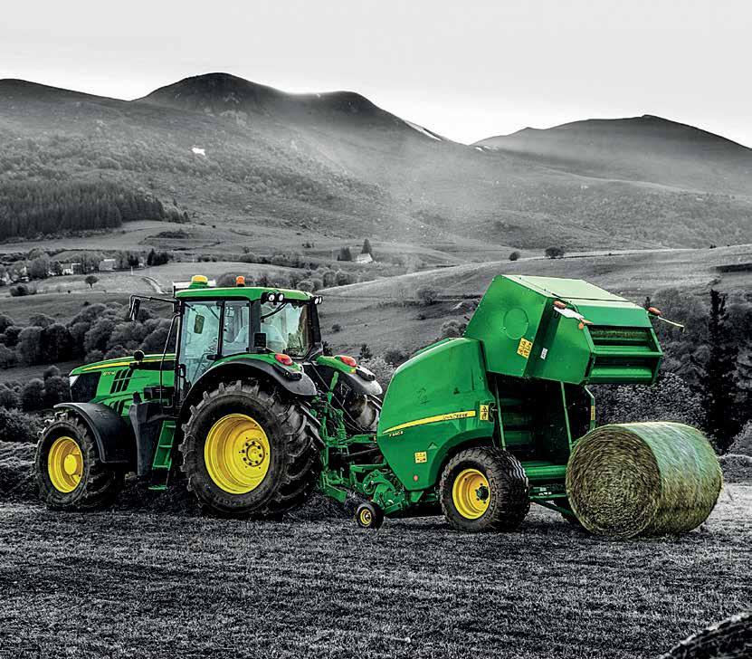 John Deere F401 sorozatú bálázók INTEGRÁLT CSIGÁS ROTOR RÚDLÁNCOS FIXKAMRÁS KIVITEL COVEREDGE BÁLASZÉLKÖTÖZÉS AUTOMATA