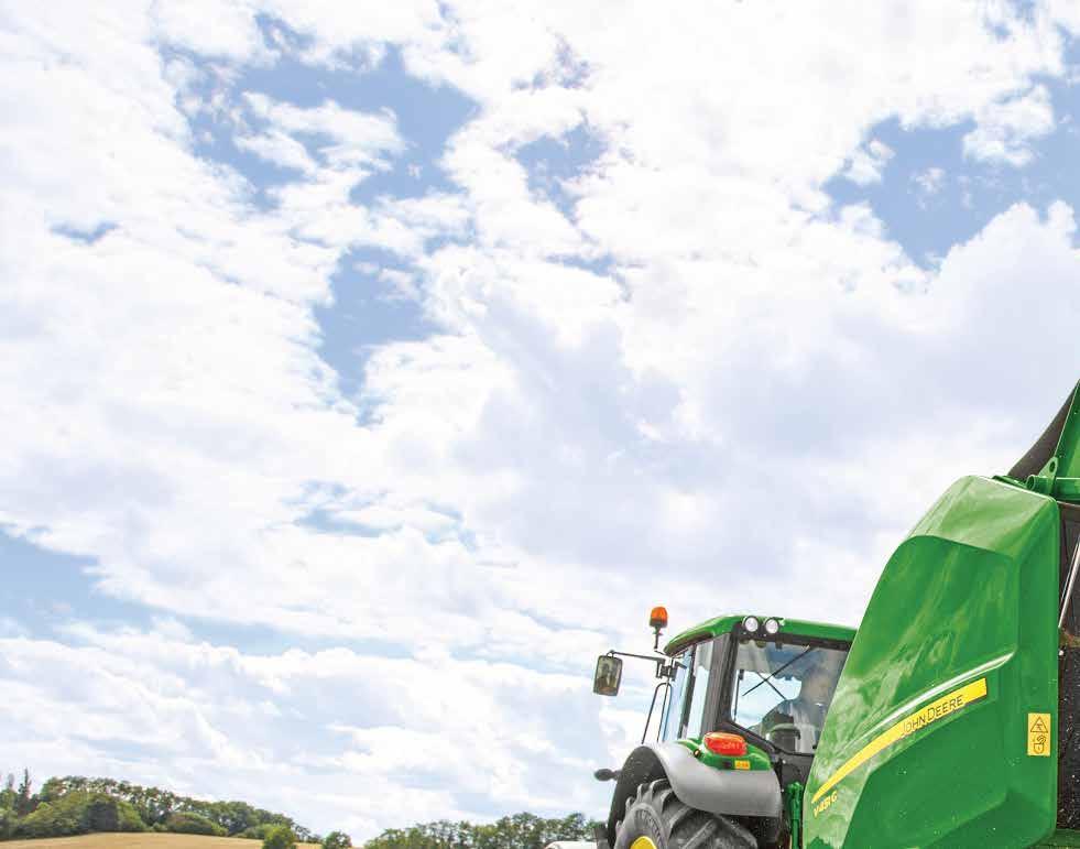 John Deere V401G és V401M sorozatú bálázók 2 M VAGY 2,2 M RENDFELSZEDŐ NAGY
