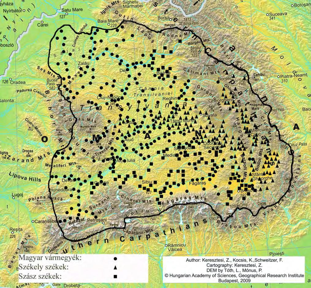 Doboka vármegye (I-385) általában: Kis-Szamos, Sajó, Doboka-vára; Szék (Sic) mezőváros: Sóbánya, Sóskút, Zsidóhegy; Doboka (Dăbâca) Doboka-vára; Kisesküllő (Aşchileu Mic), Nagyesküllő (Aşchleu Mare),