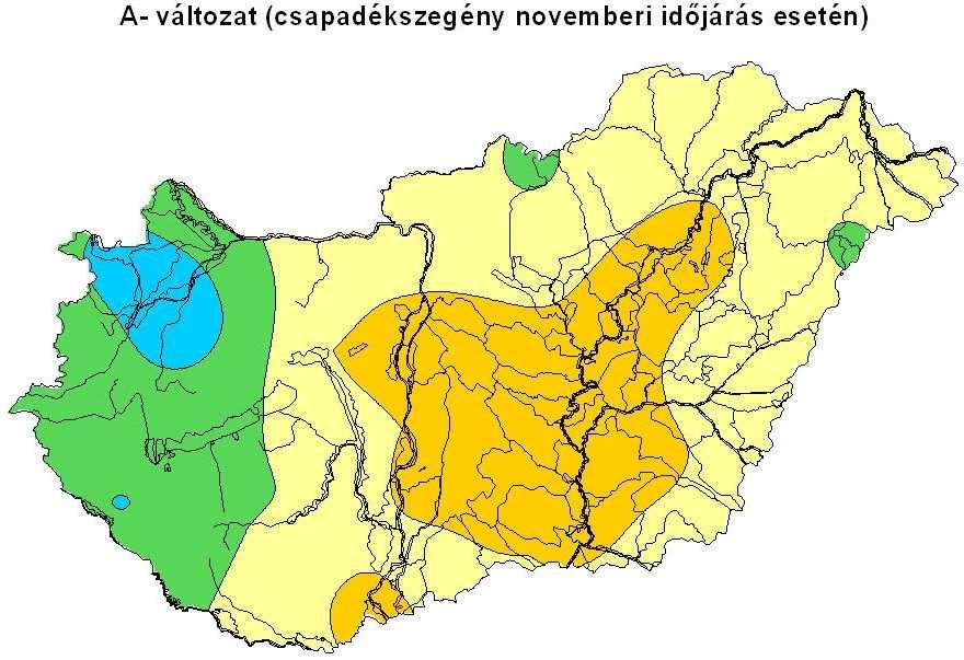 volt, itt is lehetnek belvízi elöntések, de viszonylag csak kisebb