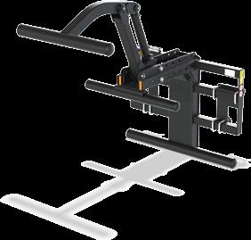 Topgrip KÖR ÉS KOCKA BÁLÁK RAKODÁSA FELSŐ MEGFOGÓVAL A Topgrip egyedülálló módon kezeli a kör vagy