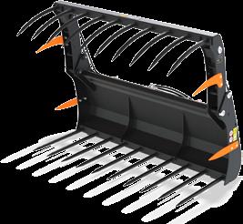 (x1) Munkaszélesség, cm 125 150 175 200 225 Teljes szélesség, cm 135 160 185 210 235 Silograb LAZA ANYAGOK MARKOLÁSÁRA SELECTO FIX A Silograb egy nagyon