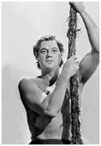 5. A filtörténet legiertebb Tarzant alakító zínéze Johnny Weiüller úzóbajnok olt.