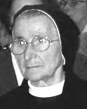 Časna sestra Sibila Kata Temunović (8. rujna 1920. 10. prosinca 2007.) S. Sibilu Gospodin je pozvao k sebi nakon duge i teške bolesti, 10. prosinca 2007. godine, u 88. godini života i 67.
