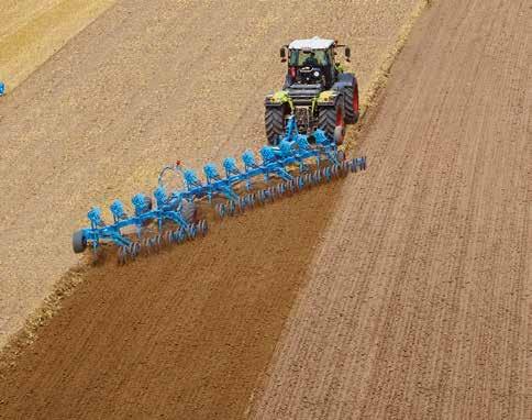 sen tapadós talajokon is mindig optimális lehet a szántás. Köves talajviszonyok esetére a LEMKEN Titan 11 ekék automatikus Hydromatic túlterhelésvédő elemekkel is szállíthatók.