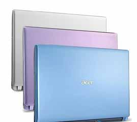 PC üzletág ajánlata 3 ragyogó színben Acer V5-431-