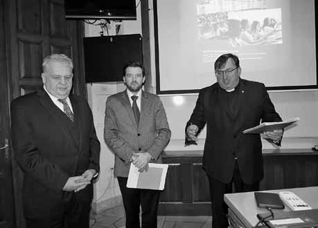 2016 tavaszán a PPKE rektora, Prof. Dr. Szuromi Szabolcs Anzelm O.
