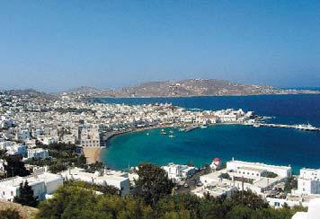árát tartalmazza: 2 éjszakai szállás Athénben, 3 éj szakai szállás Mykonos-on, 3 éjszakai szállás San torinin, három- vagy négycsillagos szállodák két ágyas, fürdôszobás szobáiban reggeli transz -