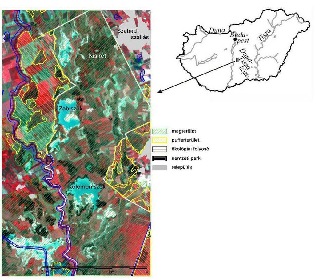 3. Hidrogeográfiai változásvizsgálat rövid és hosszú időtartamok összehasonlításával 3.1.