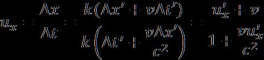 21 Sebesség-transzformáció (1) Mozogjon