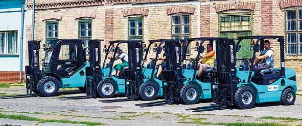 targoncák DIESEL, BENZIN/GÁZ VAGY ELEKTROMOS HAJTÁSSAL AKÁR 6 m EMELÉSI KÉPESSÉGGEL M40