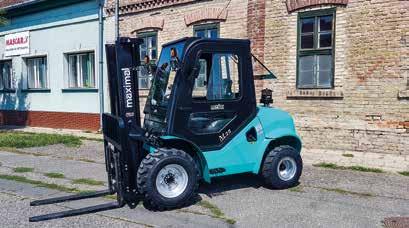 m max. emelési magasság 4,0 t emeléi képesség Mithsubishi dízel motor 4 m max.