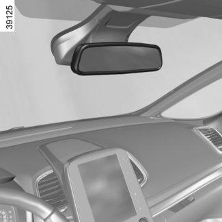 VISSZAPILLANTÓ TÜKRÖK (3/3) A C 3 4 Különleges eset: Ha a visszapillantó tükröt kézzel nyitotta ki vagy hajtotta be, lehetőség van visszaállítani egy használati alaphelyzetbe.