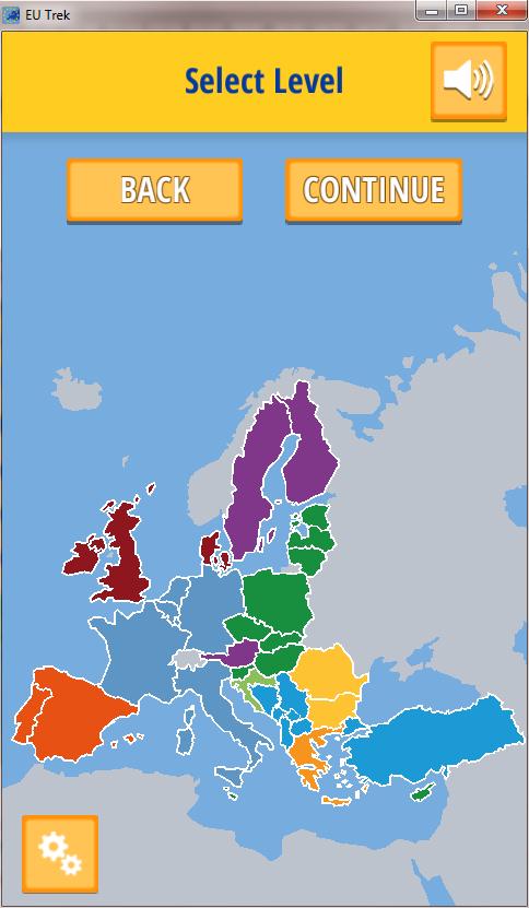 Ha a Tagjelölt és potenciális tagjelölt országok gombra kattint, az uniós csatlakozásra váró országok
