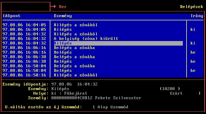 StP 27/31 12. Napló A beléptetéskor keletkezett naplókat a betöltés és feldolgozás után ezen menüpontban található funkciókkal tudjuk kiértékelni, illetve kezelni. 12.1 Belépések és egyéb naplóadatok listázása A belépéseket, mint naplóadatokat az különbözteti meg az egyéb naplóadatoktól, hogy személy kapcsolódik hozzájuk.