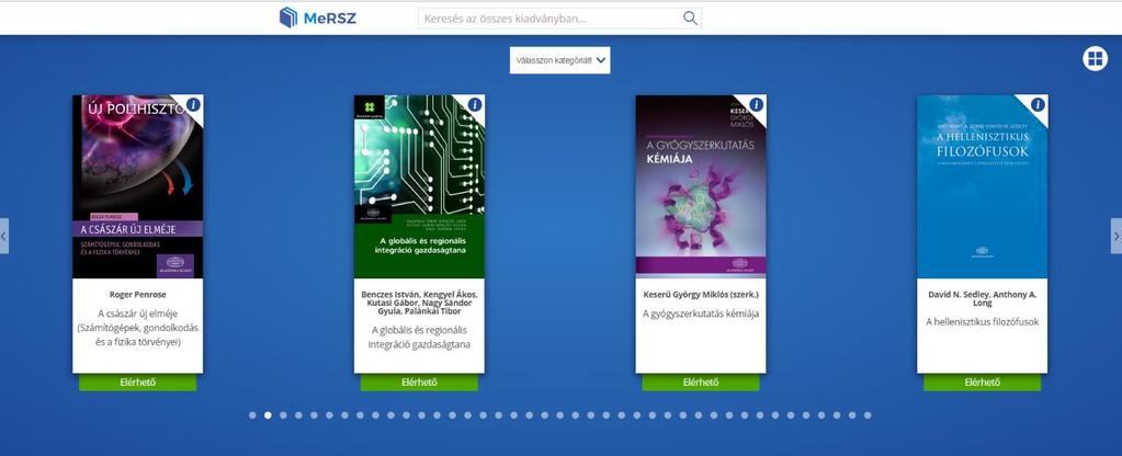 Frissített tartalom: a MeRSZ felületén megjelenő kiadvány megújult az előző (akár nyomdai) kiadáshoz képest.