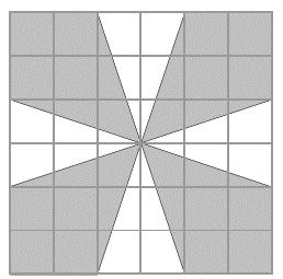 2006_01/6 Egy paralelogramma két belső szögének aránya 1 : 2. Hány fokosak a paralelogramma belső szögei? Egy rombusz átlóinak hossza 6 és 8 egység. Mekkora a rombusz kerülete?