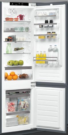 Ezzel időt és energiát spórolhat 1400 ford/perc WHIRLPOOL BI WMWG 71484E EU * BEÉPÍTHETŐ MOSÓGÉP elektronikus vezérlés Clean és FreshCare késleltetett programkezdési
