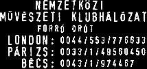 csomag tartalma sorok száma (max.) fehér 1 db bélyegző,1 db csipesz 1 db Combi-Logo klt. 2,5 mm 1 db Combi-Logo klt.