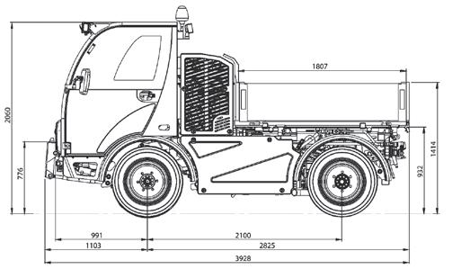 HOLDER MUVO MŰSZAKI ADATOK MOTOR Lökettérfogat 2970 cm 3 Teljesítmény Forgatónyomaték Hűtés Levegőszűrő Üzemanyag tartály térf.