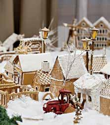 A kiállításon Csömör utcái, épületei és jellegzetességei láthatók a közkedvelt karácsonyi sütemény tésztájából szeretettel elkészítve. 48. hét 49. hét 50. hét hétfő kedd szerda 17.