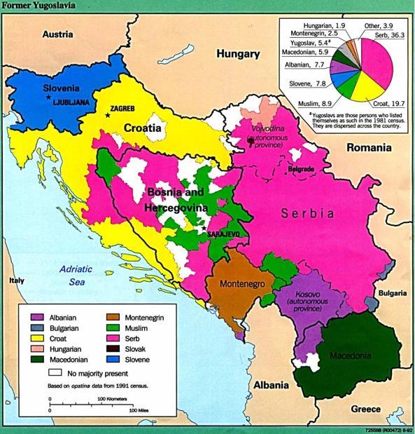 2. melléklet: Jugoszlávia működése történeti áttekintés az államalakulat felbomlásáig, térbeli és időbeli változások (a táblára felírni kívánt kifejezések aláhúzással jelölve) az Osztrák-Magyar