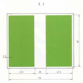 2002/150/II. szám M A G Y A R K Ö Z L Ö N Y 45 E. Figyelmeztetõ jelek a jel jelentése: az áthaladás engedélyezése; a jel csak ott alkalmazható, ahol ez az A.