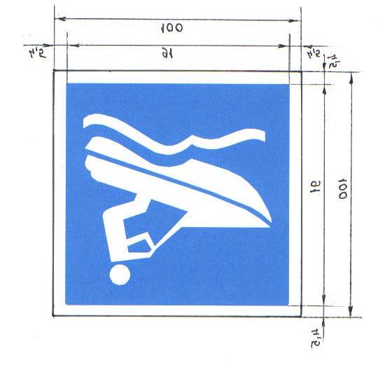 párhuzamosan kell 30 15 cm-es betûmérettel elhelyezni ott, ahonnan a rádióállomás már hí vható; E.23 E.