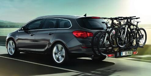 Szállító- és rakodó rendszerek Thule kerékpártartó falra Thule kerékpártartó tetőre,"thule FreeRide 532" Opel gépjárművével