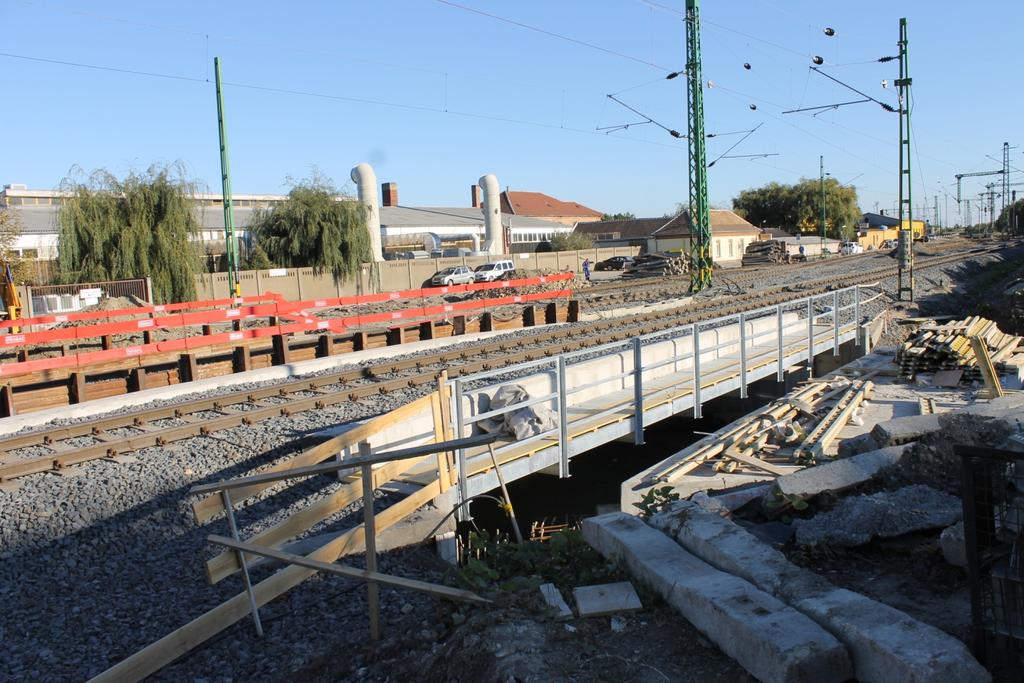 Folyamatban lévő beruházások Sopron Szombathely vv.