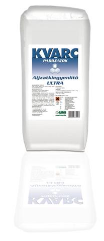 P A D O Z A T O K A LJZATKIEGYENLÍTÕ ULTRA Cement bázisú, önterülõ tulajdonságú, gyorskötésû, nagyszilárdságú elõkevert beton.