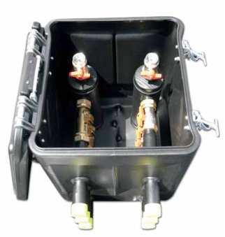 Geothermikus szonda Duplex 150 m (40x3,7 mm) 285250 Elektro-fitting D32 1105 Elektro-fitting D40 1150 Y csatlakozó D32 4500 Y