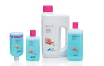 85 Ft-tól HD 410 (Dürr Dental) Gyors, hosszantartó hatású alkoholos higiéniai és sebészeti kézfertőtlenítő készítmény, bőrápoló és hidratáló
