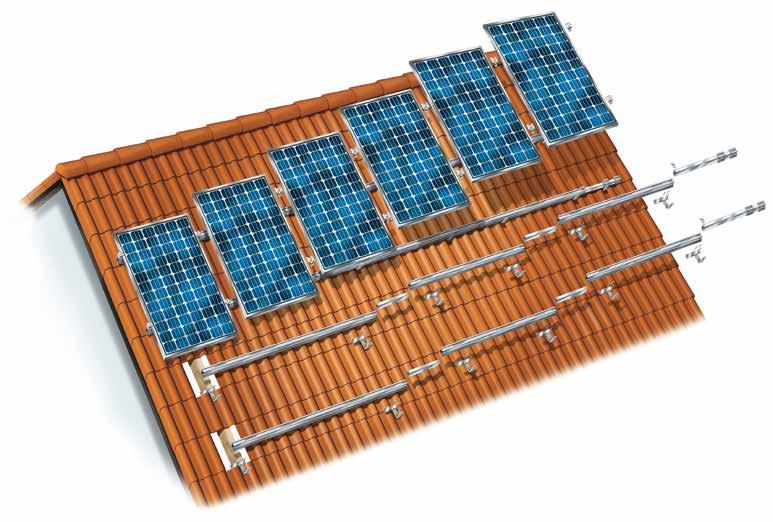 Solar rögzítőrendszer szerelési útmutató SOLAR RÖGZÍTŐRENDSZER SZERELÉSI UTASÍTÁS TARTALOMJEGYZÉK 1 RÖGZÍTÉS ÁLTALÁNOS CSEREPES HÉJAZATON 52-55 2 RÖGZÍTÉS HULLÁM ÉS TRAPÉZLEMEZ VAGY SZENDVICSPANEL
