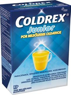 eressen minket a Facebookon! Megfázás, köhögés tüneteinek enyhítésére Coldrex Junior por -12% belsőleges oldathoz 10 db A Coldrex Junior citrom ízű forró italpor gyermekek részére.