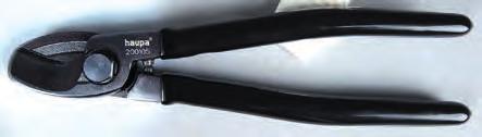 Ø 8 mm = 25 mm² th Ø mm² 201085 160 8 16 0,177 1 Cu- / Al- kábelekhez finom erezésű és többeres Króm vanádium acélból, mártott markolatszigeteléssel Kábelcsupaszító funkció a fej felső tartományában