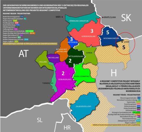 (10), Thermenland térsége (11), a Zalaegerszegi járás (12), a Lenti járás (13) és Joglland térsége(14). 1. sz. ábra: A kérdőívet kitöltők területi megoszlása 3.