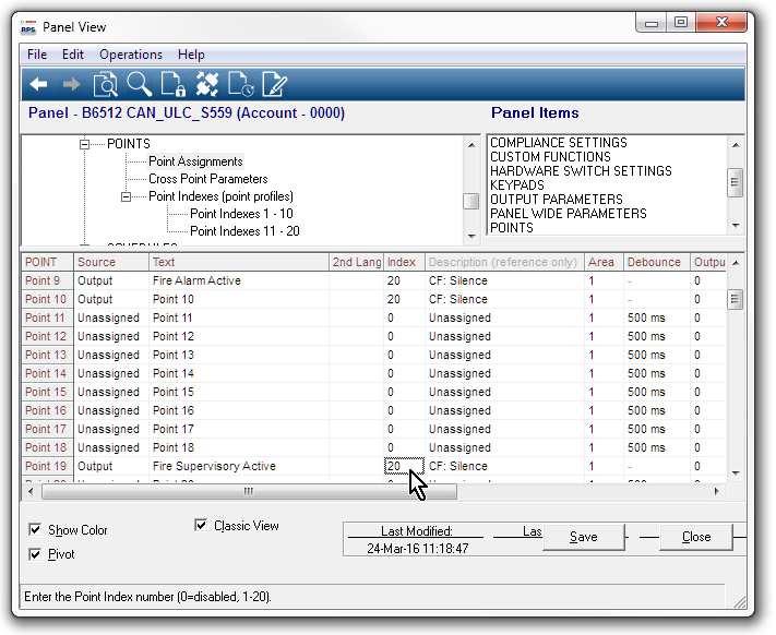 Control Panel Megfelelőségi beállítások hu 27 Ábra 2.9: Zónák hozzárendelése 2.3 UL864 tűzriasztás alkalmazása Alapértelmezés: Nem Igen a fiókra vonatkoznak az UL 864 szabvány követelményei.
