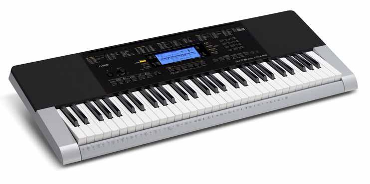Szintetizátorok_Standard CTK-4400 Játssz teljes potenciállal A CTK-4400 segít az örökzöldek felidézésében.